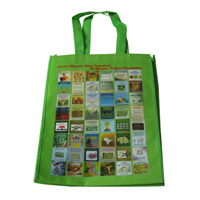 舟山LB11覆膜无纺布广告袋